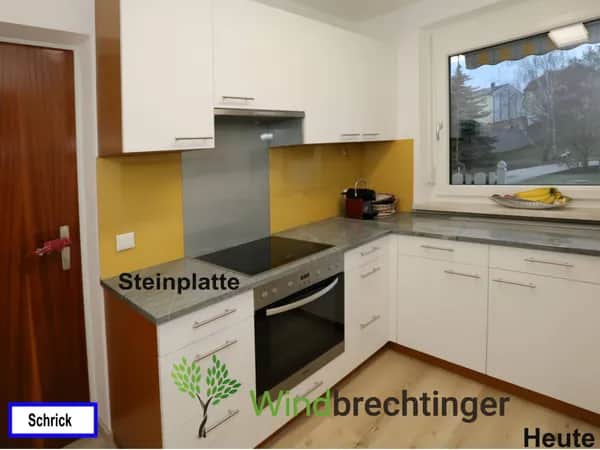 Küchenrenovierung in Schrick –  Tischlerei Windbrechtinger