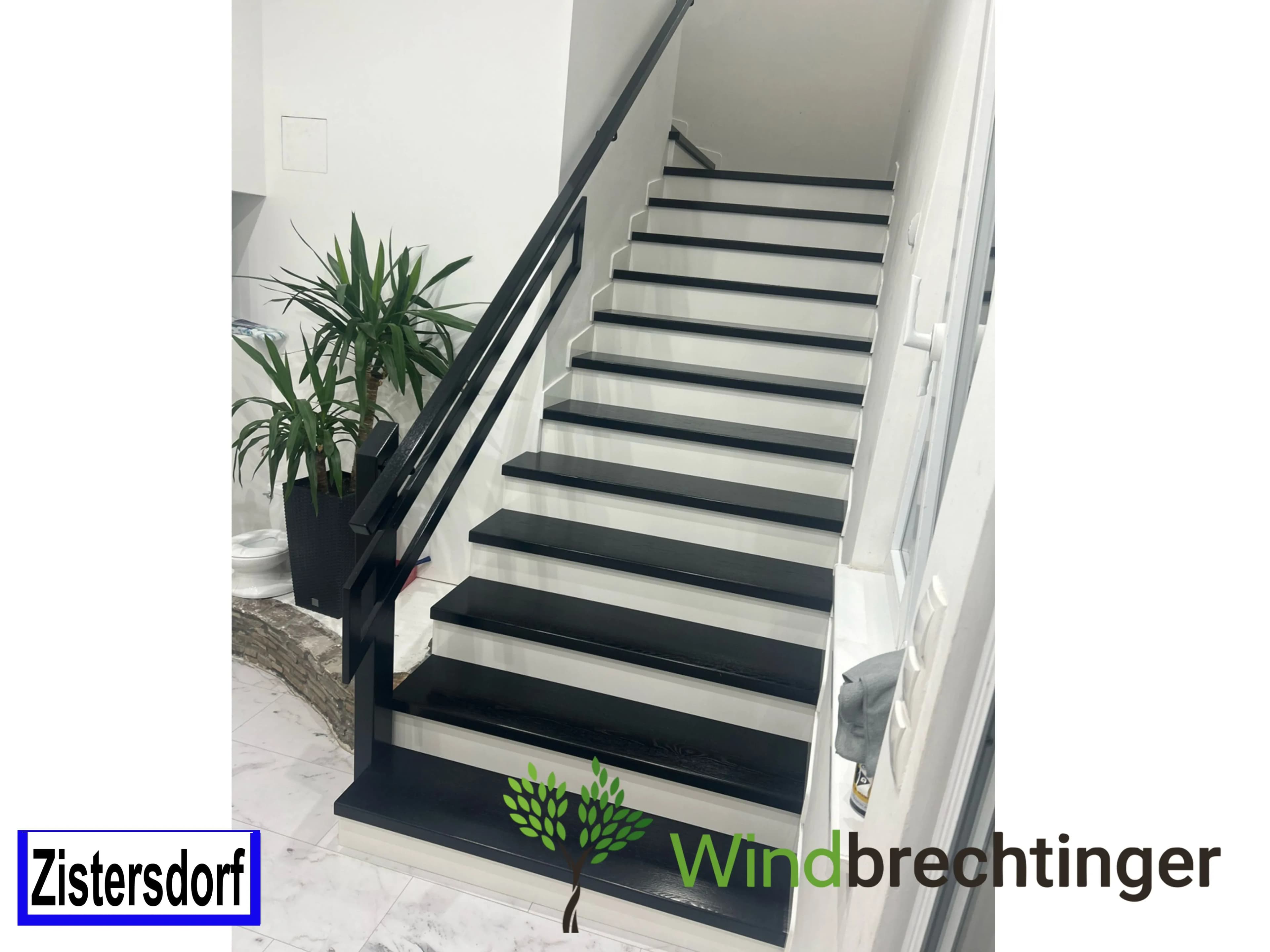 Windbrechtinger  Stiegen Zistersdorf Stiegenverkleidung Handlauf