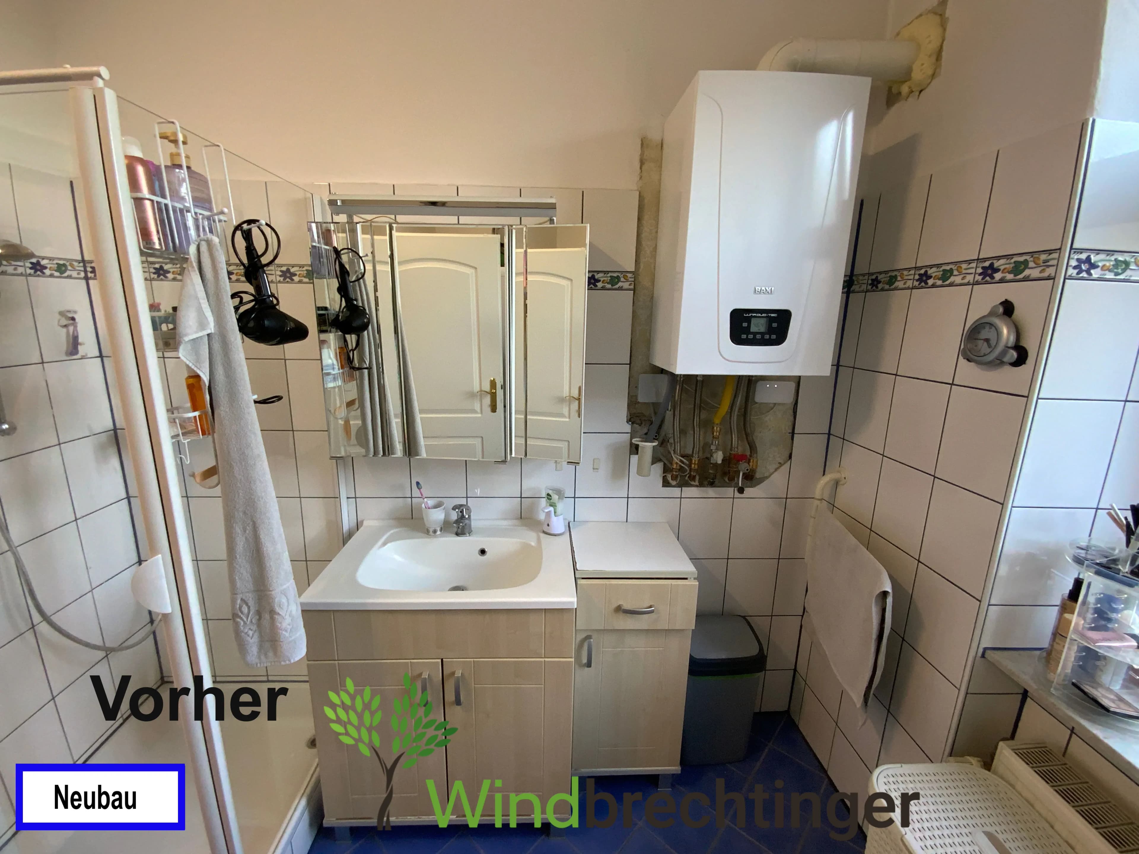Maßangefertigte Badezimmermöbel in Neubau – Eleganz von Tischlerei Windbrechtinger 4