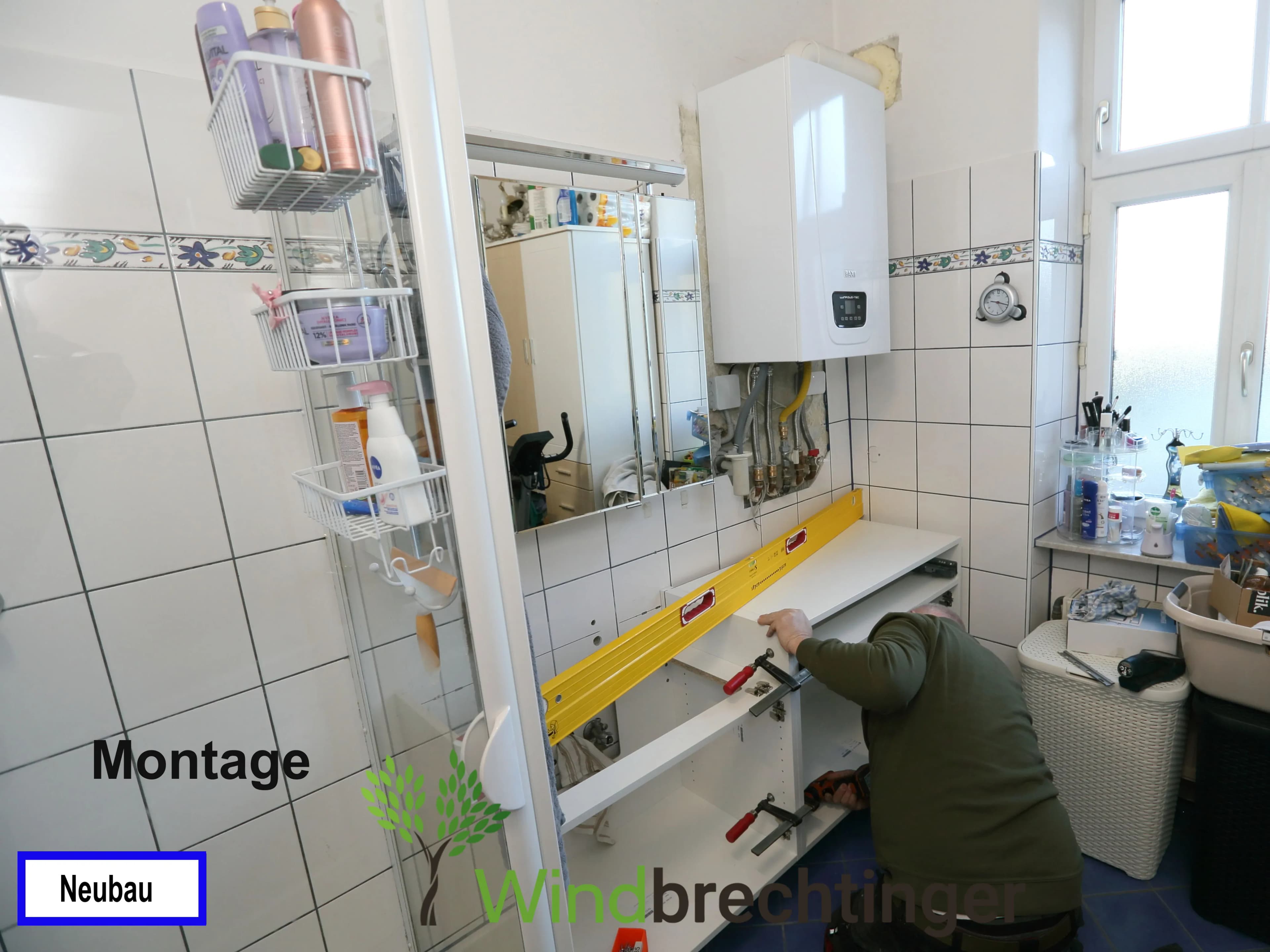 Maßangefertigte Badezimmermöbel in Neubau – Eleganz von Tischlerei Windbrechtinger 2