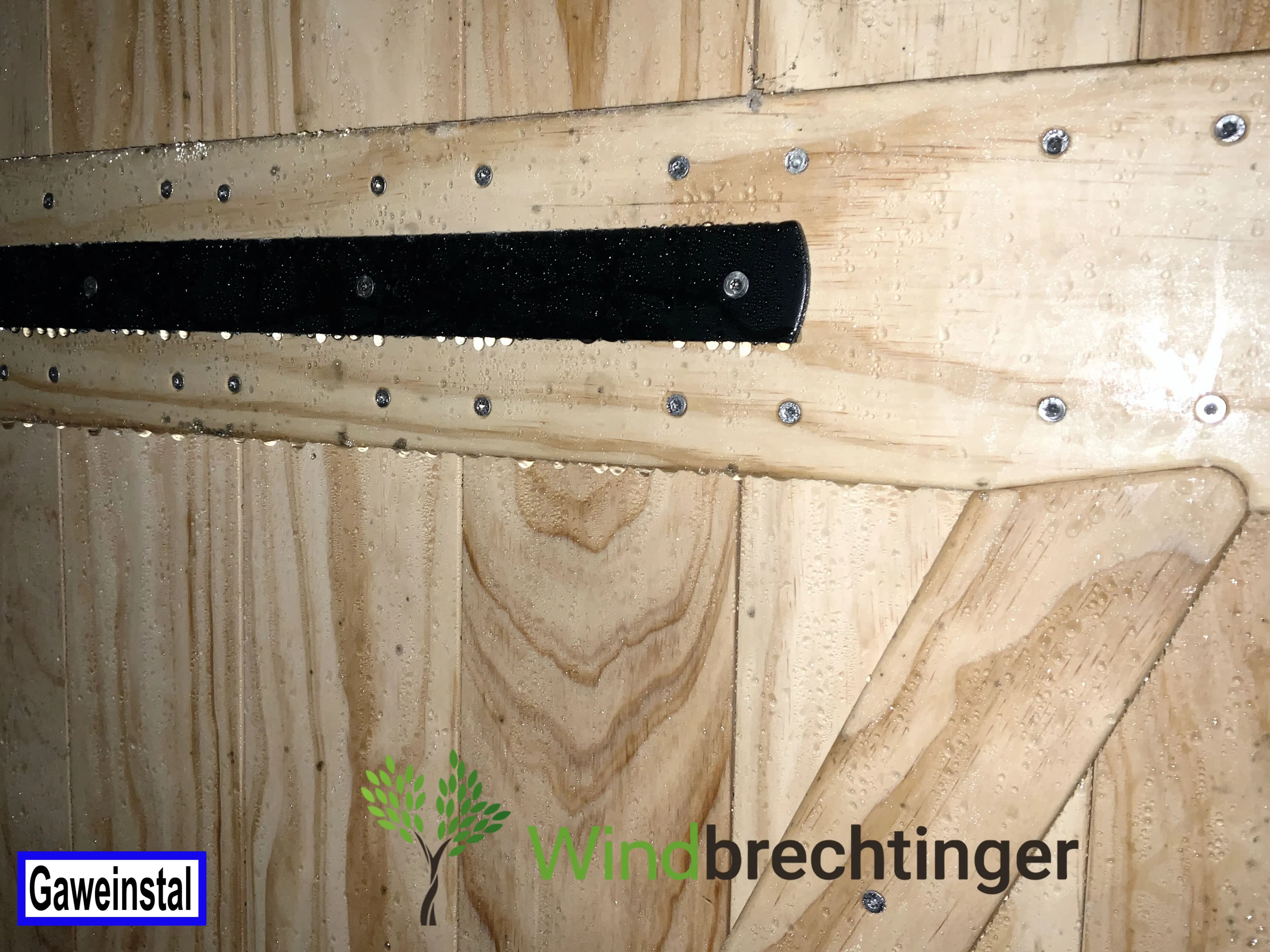 Windbrechtinger Kellertür  Accoya-Holz Wasserfest-gaweinstal-wien-noe 6
