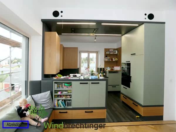 Moderne Küche in Atzelsdorf Ein Meisterstück von Tischlerei Windbrechtinger