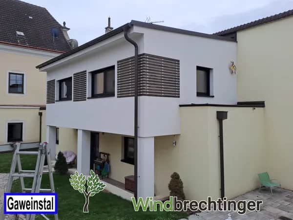 Wandverkleidung aus Accoya-Holz Gaweinsatal expoya Wien